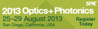 Optics+Photonics 2013